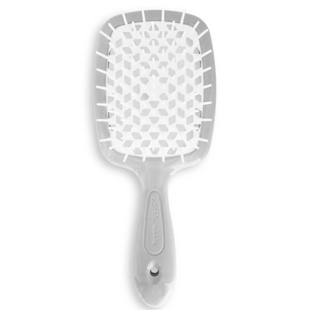 Janeke Superbrush Small, pastel color body and white pins